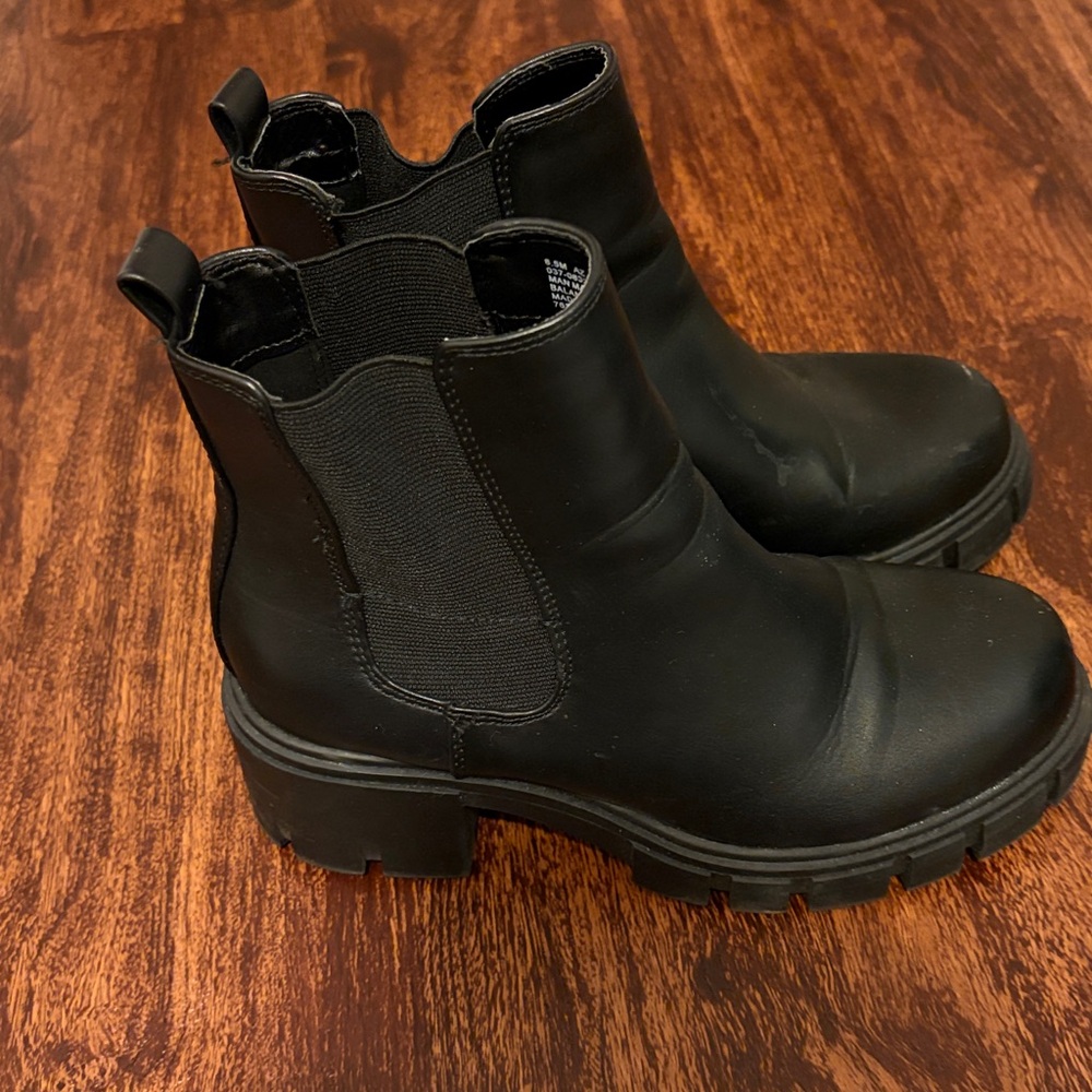 Black boots